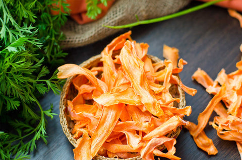 Some of the most MOREISH Dehydrated Vegetable Chip Recipes - Carrot Chips