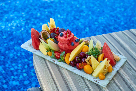 What images do you conjure up when you think of the summer months? Fruit!