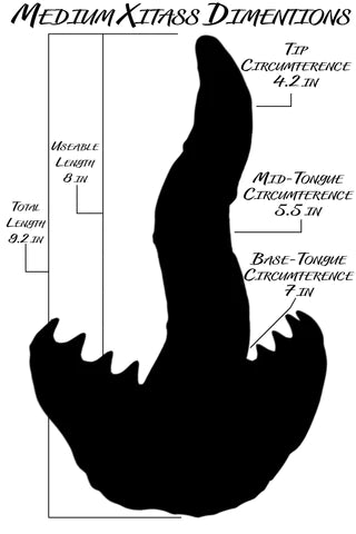 Medium Xitass Size chart