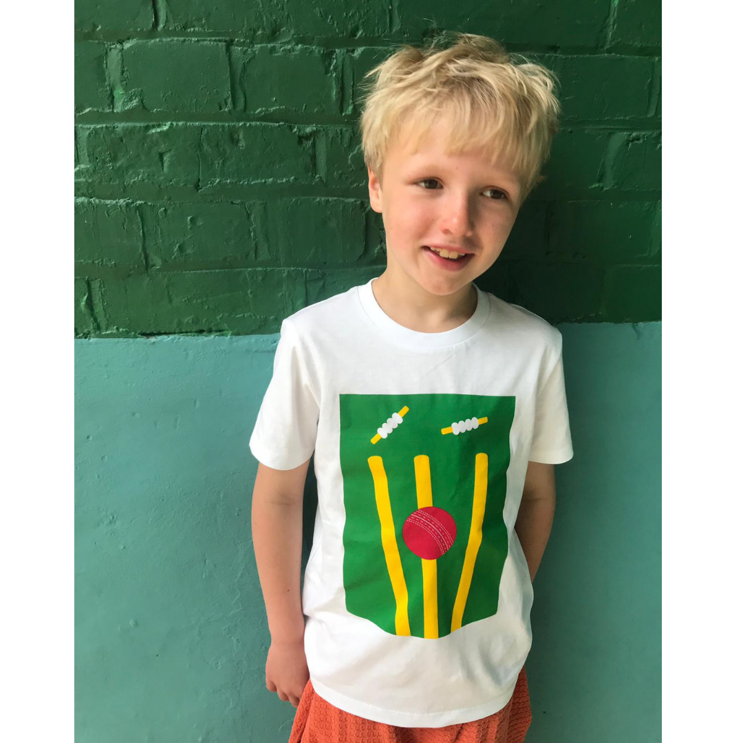 boys cricket t shirt