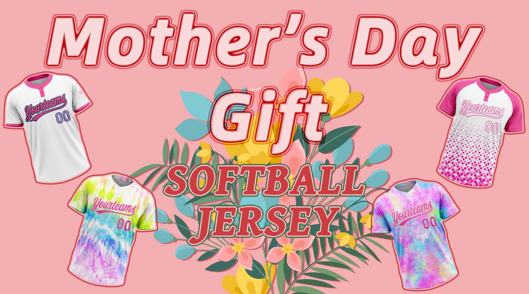 custom softball jersey mothers day