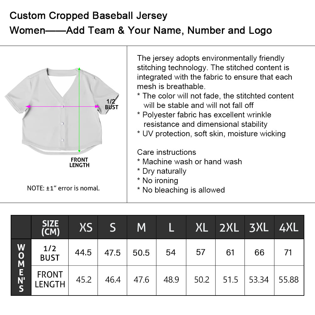 Size Chart, Jerseys Handmade Store Size Guide