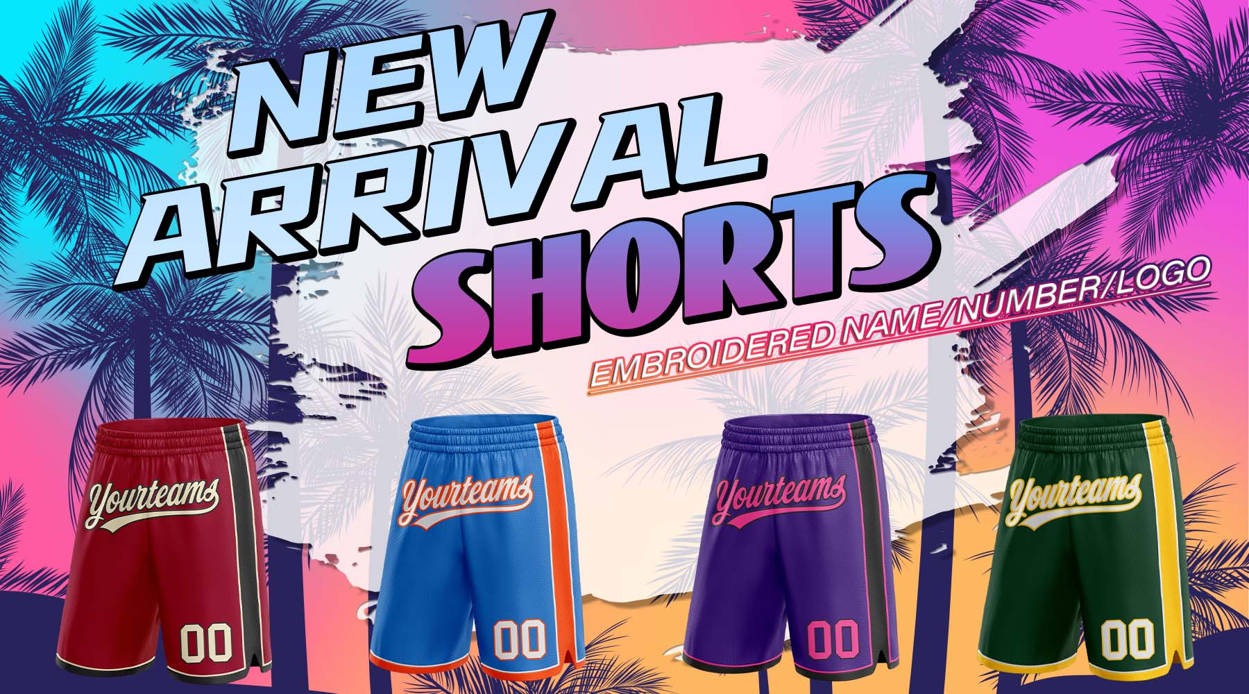 Custom shorts new arrivals