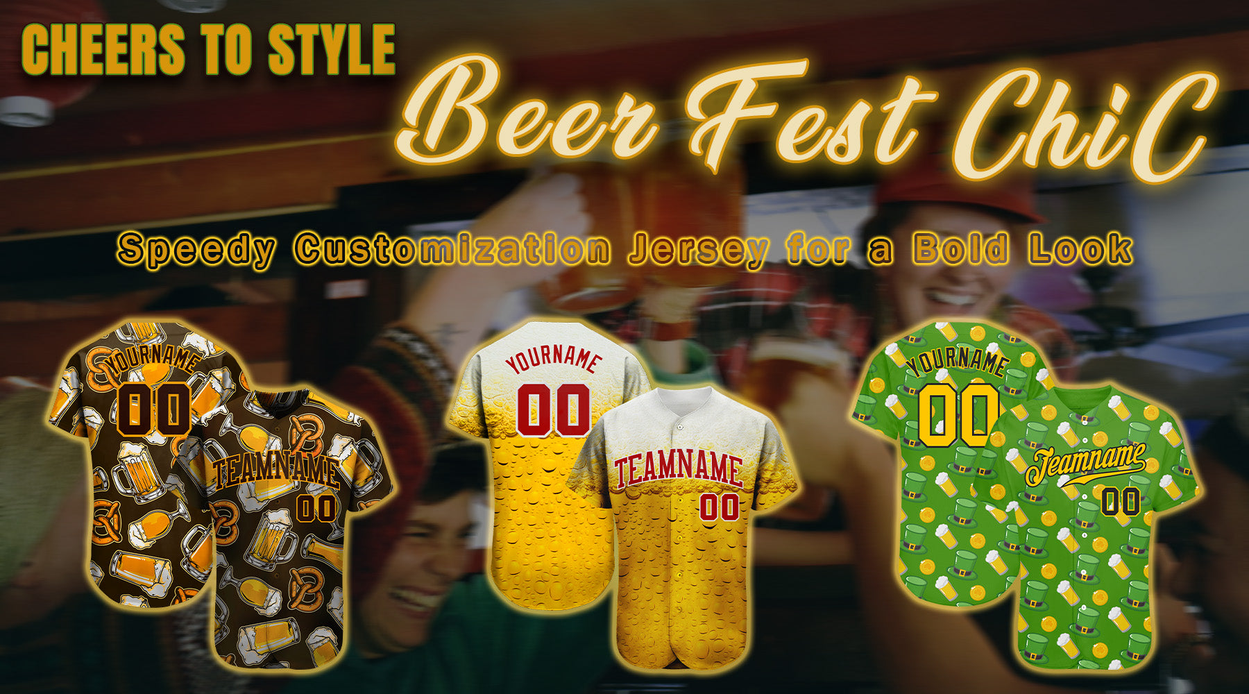 custom national beer day baseball jersey