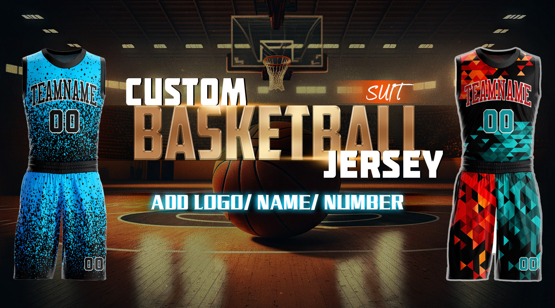 custom basketball suit jersey