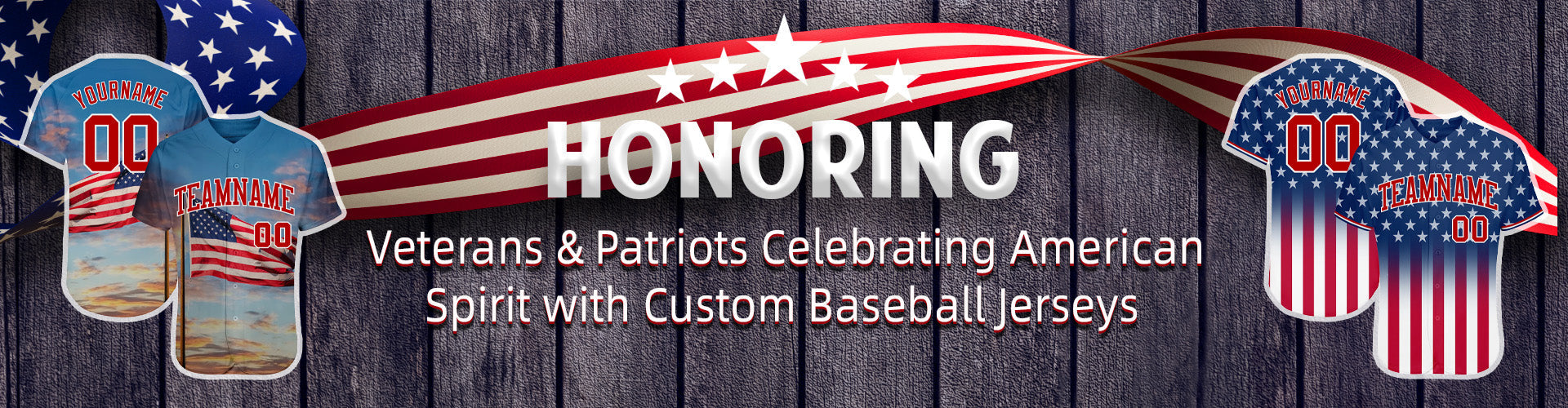 Patriotic Baseball Jerseys - Custom National Flag Baseball Jerseys -  FansIdea