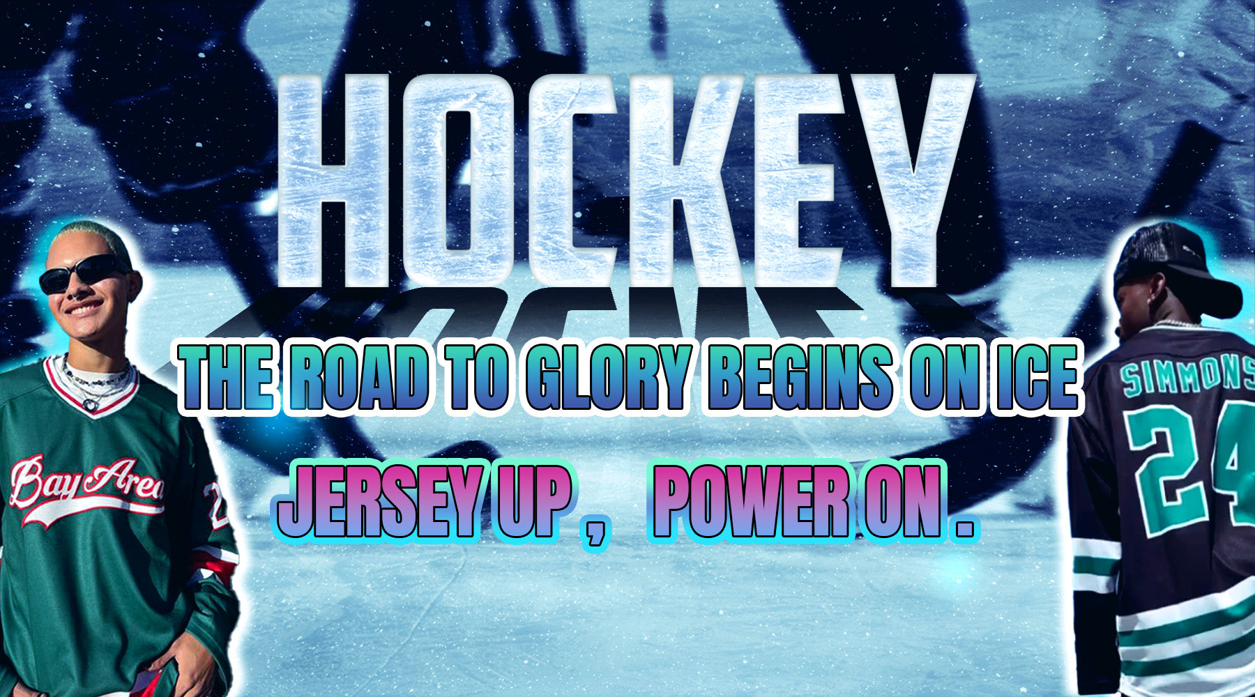 custom team hockey jersey