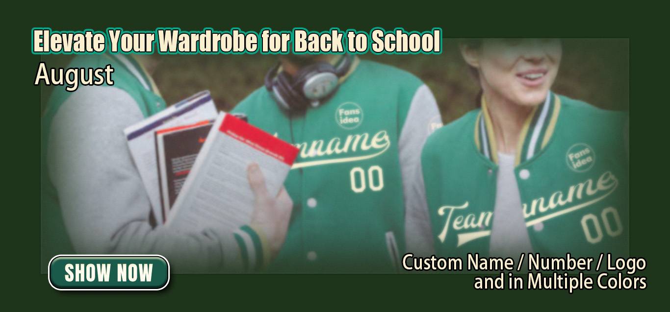 custom supportive back to school baseball jersey