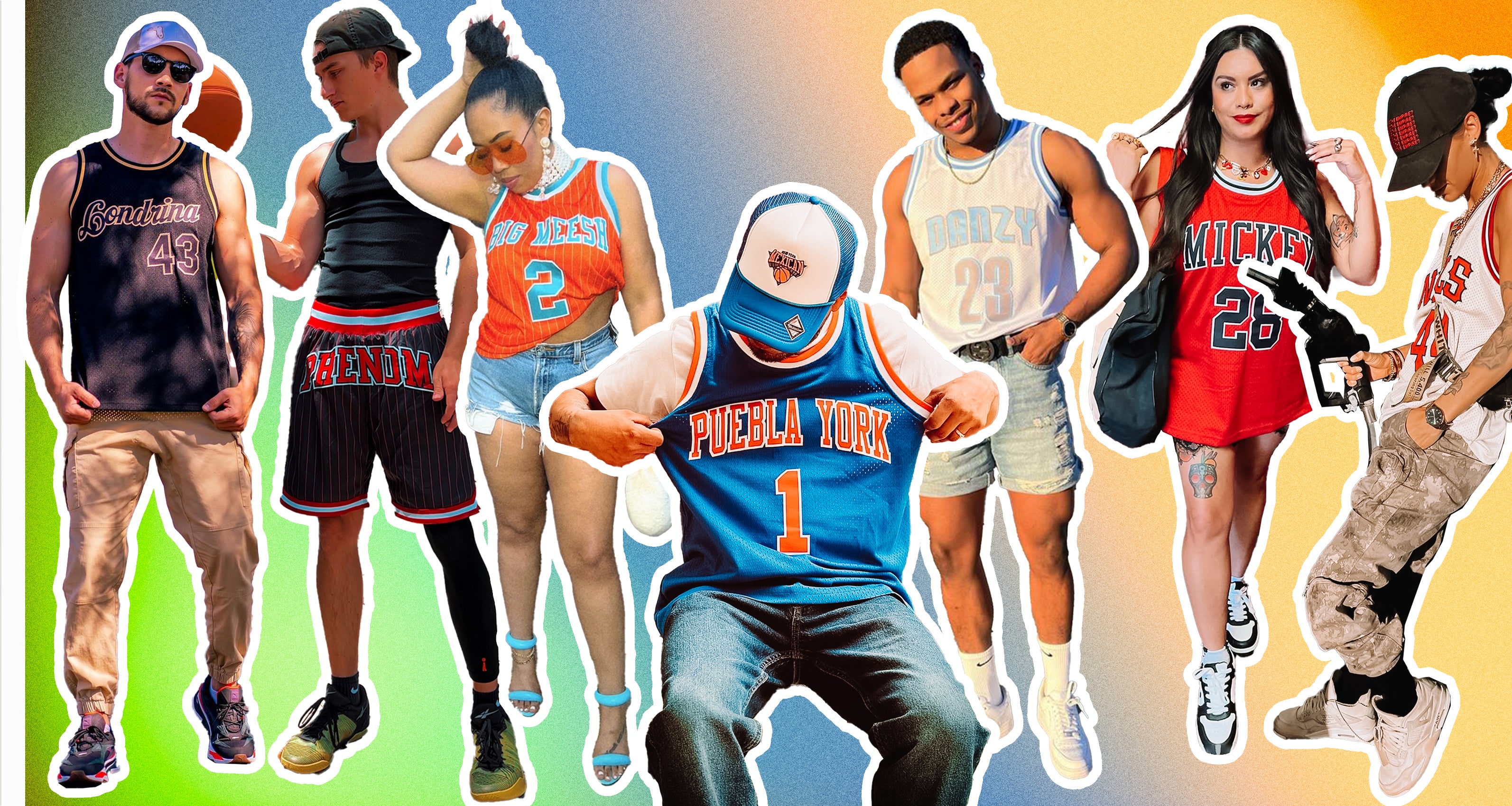 BASKETBALL JERSEY OUTFITS 