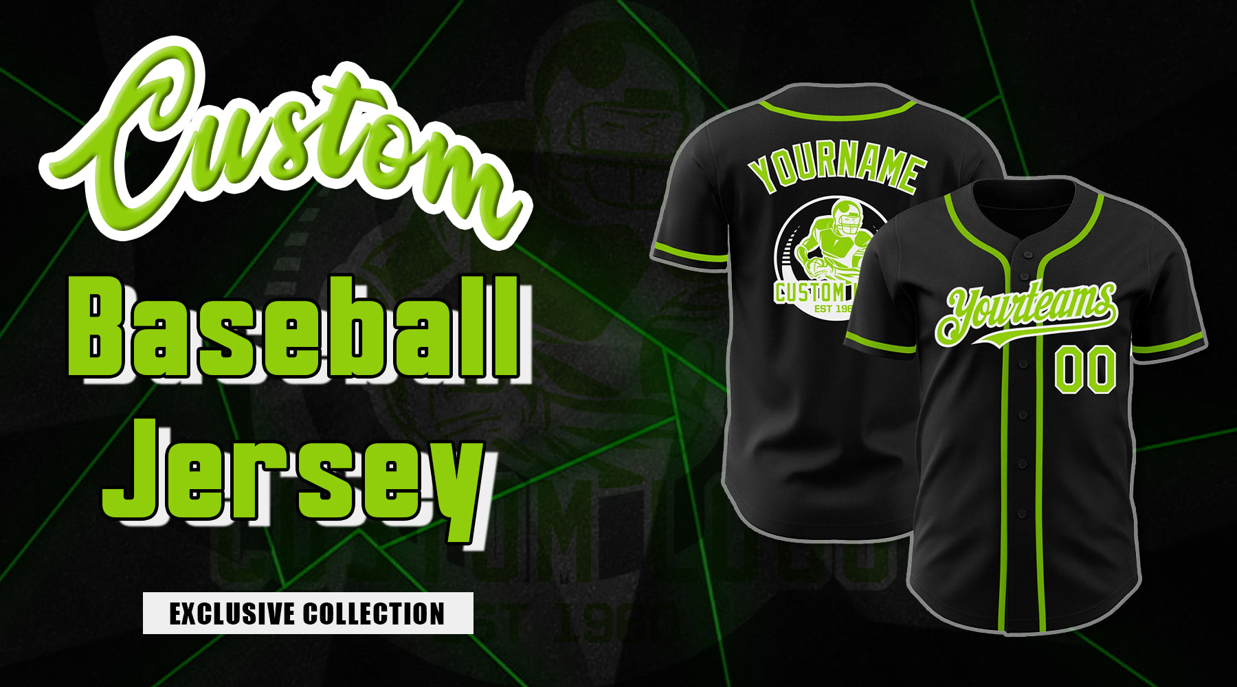 Custom Jerseys Baseball, Basketball, Football & Hockey at Fansidea