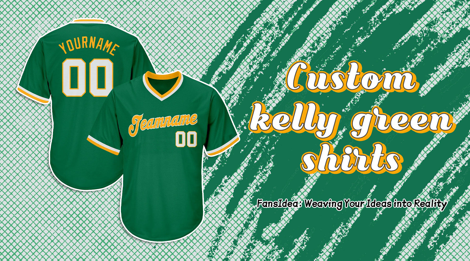 custom kelly green shirts