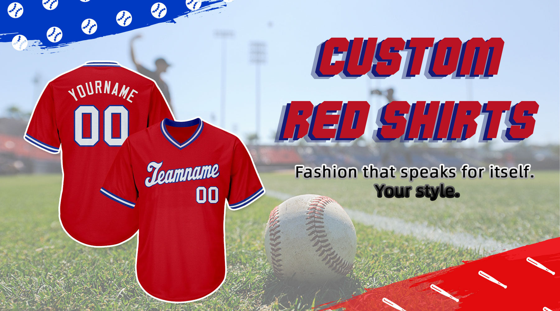 custom red shirts