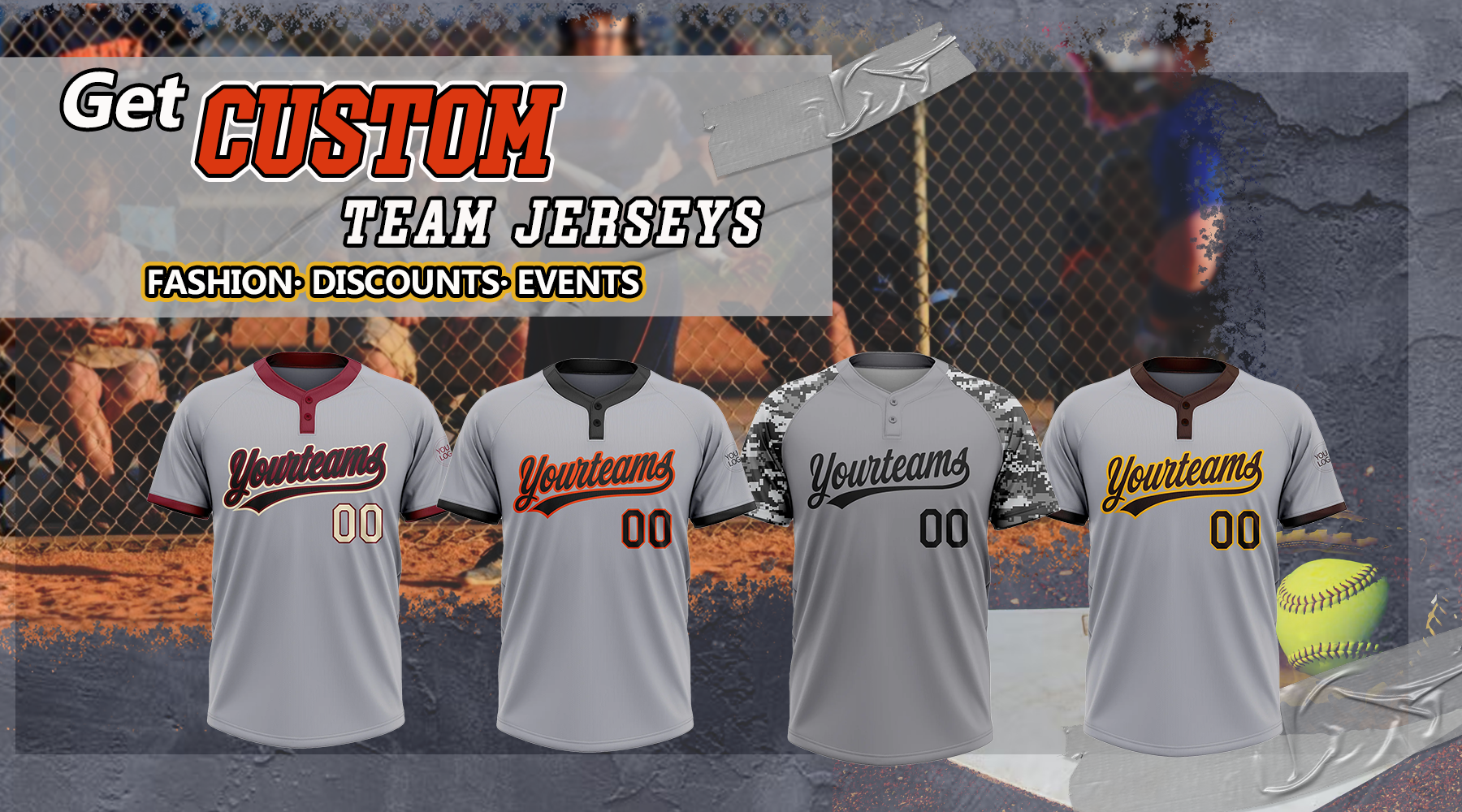 Custom Softball Jerseys  Softball Jerseys Best Seller - FansIdea