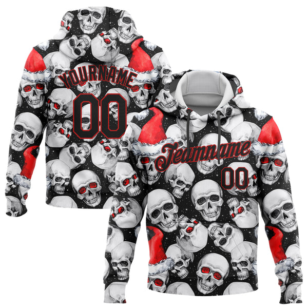 Custom 3D Skull Hoodies & Sweatshirts | Custom Stitched Skull Hoodies ...