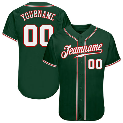 Custom Baseball Green Jersey Maker, Personalized Baseball Green Jerseys ...