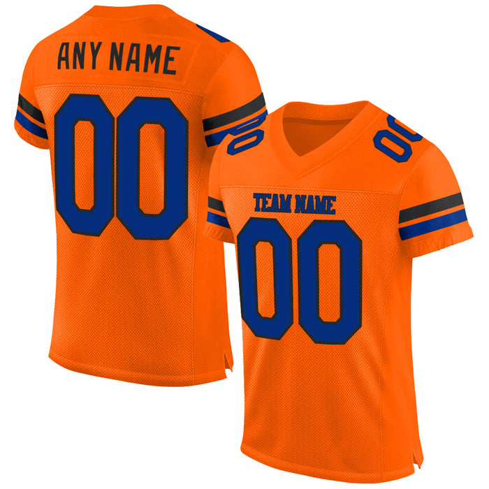 Custom Orange Football Jerseys | Orange Football Team Uniforms - FansIdea