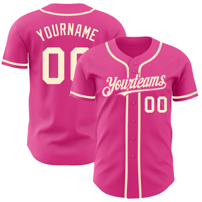 Custom Pink Baseball Jerseys | Pink Baseball Uniforms For Women's ...