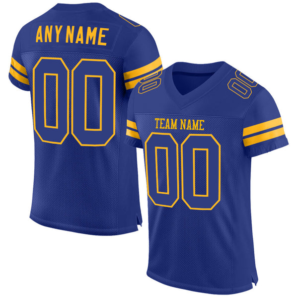 Custom Royal Blue Football Jerseys | Royal Blue Football Team Uniforms ...