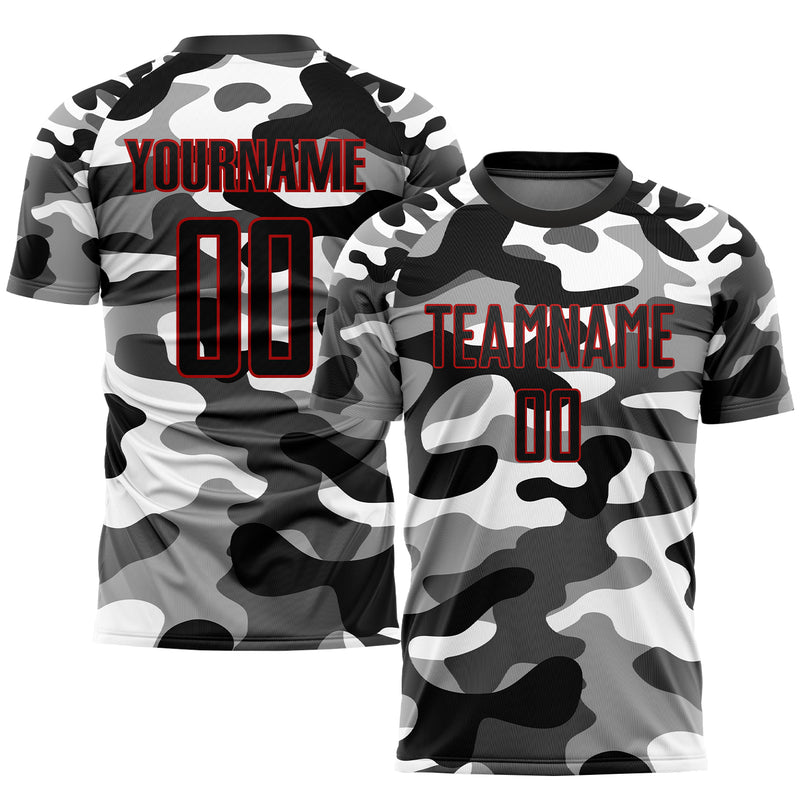Custom Camo Soccer Jerseys| Camouflage Patterns FC Shirts| Sportswear ...