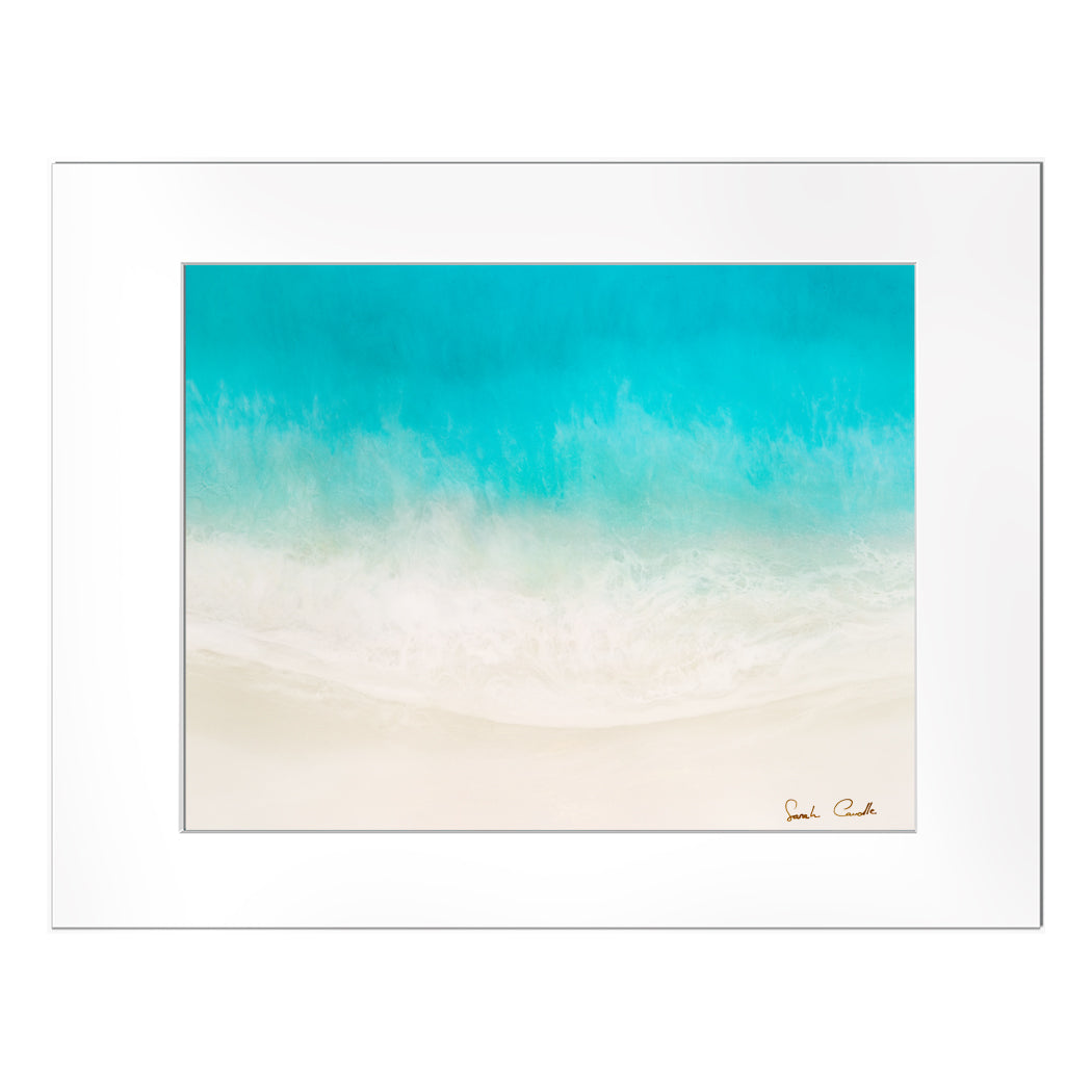 Sarah Caudle / サラカードル】”Lanikai Beach”Matted Prints