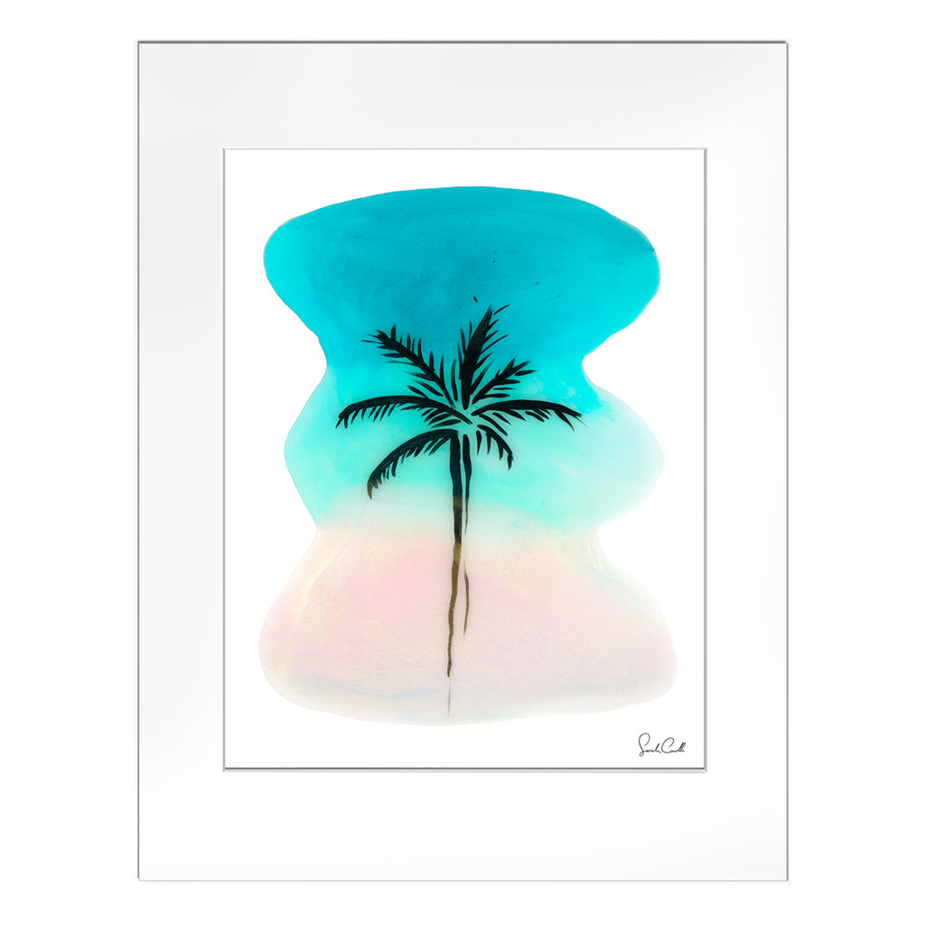 Sarah Caudle / サラカードル】”Beach Dreaming”Matted Print – Sarah