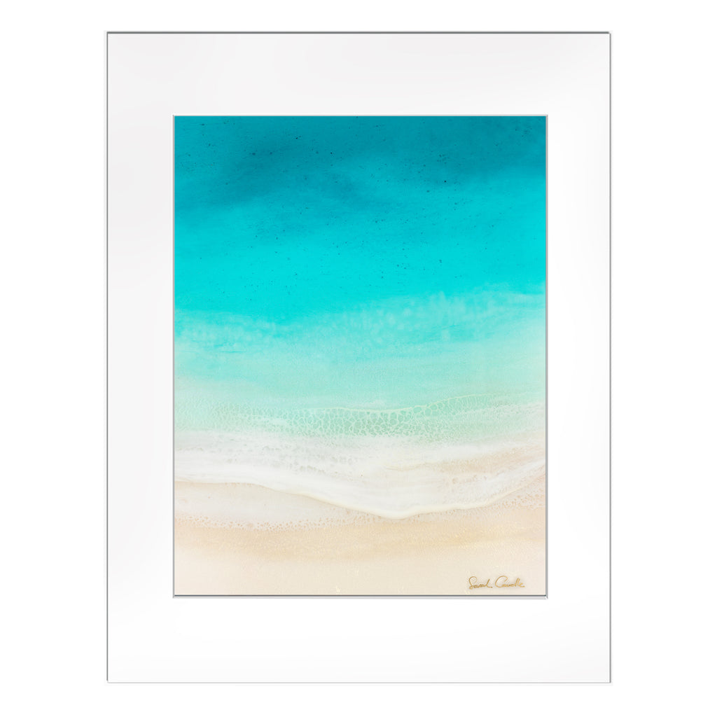 【Sarah Caudle / サラカードル】”Beach Dreaming”Matted Print