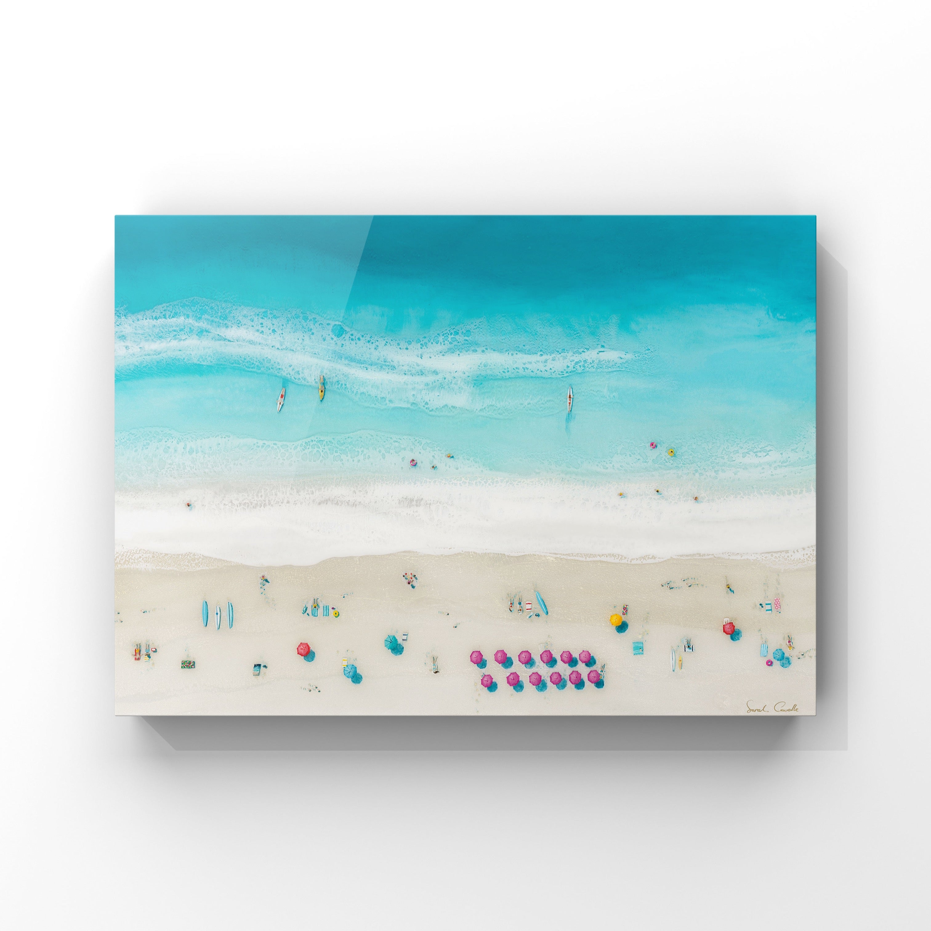 Sarah Caudle / サラカードル】”Waikiki Beach”Open Edition Resin