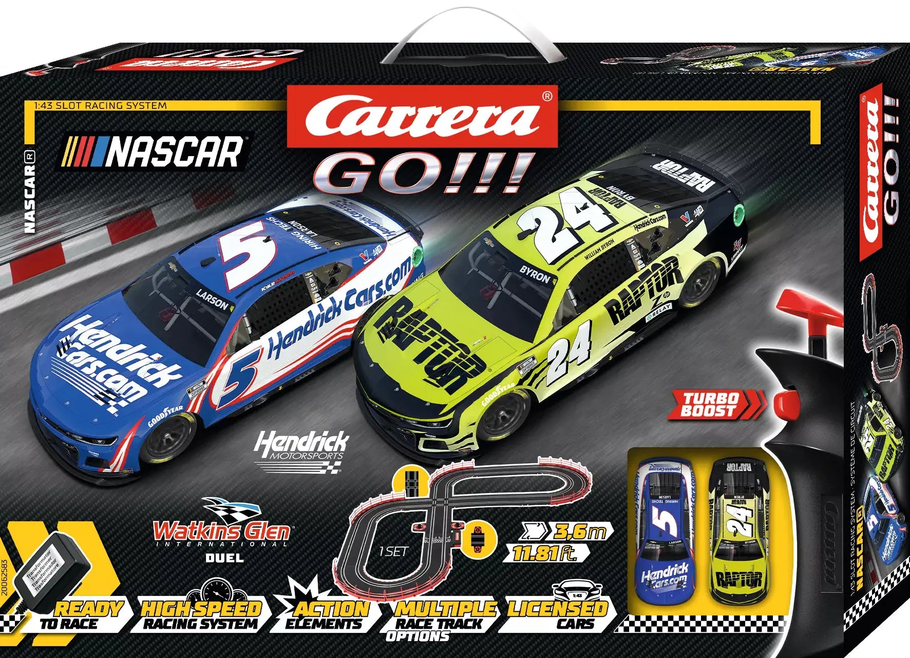 NASCAR Watkins Glen Duel Set, Carrera GO #20062583