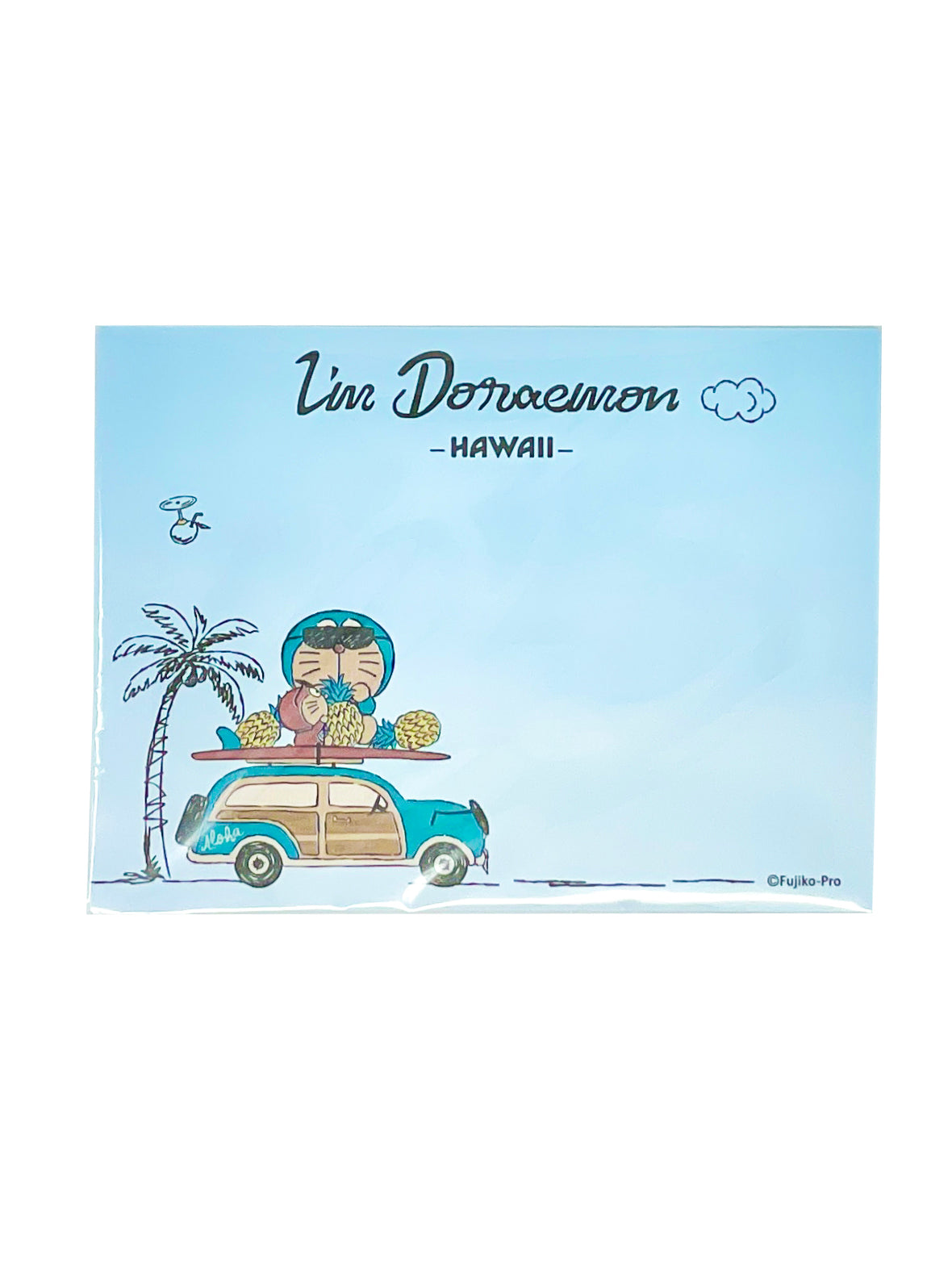 Doraemon Hawaii メモ帳 Hi Bags
