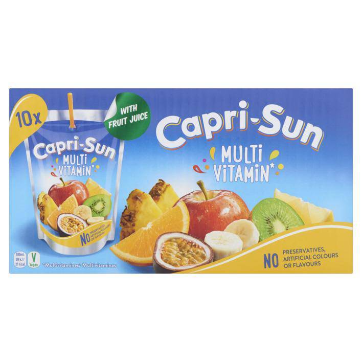 Capri-Sun Orange, Worldwide delivery