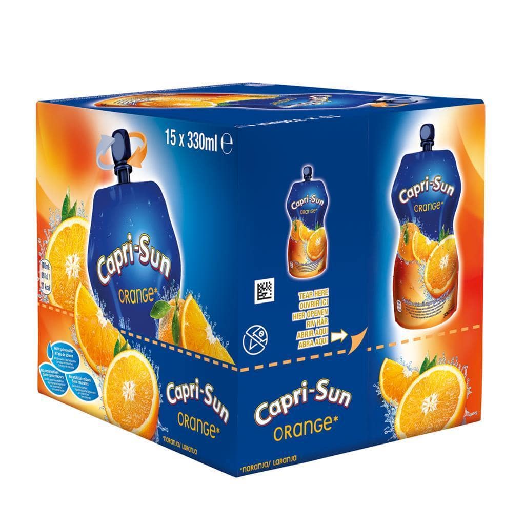 Capri-Sun Orange 330ml, British Online