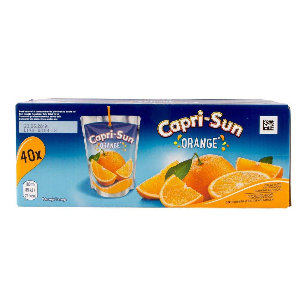 Capri Sun Orange Juice Reclosable Pouches - 15x330ml : : Grocery