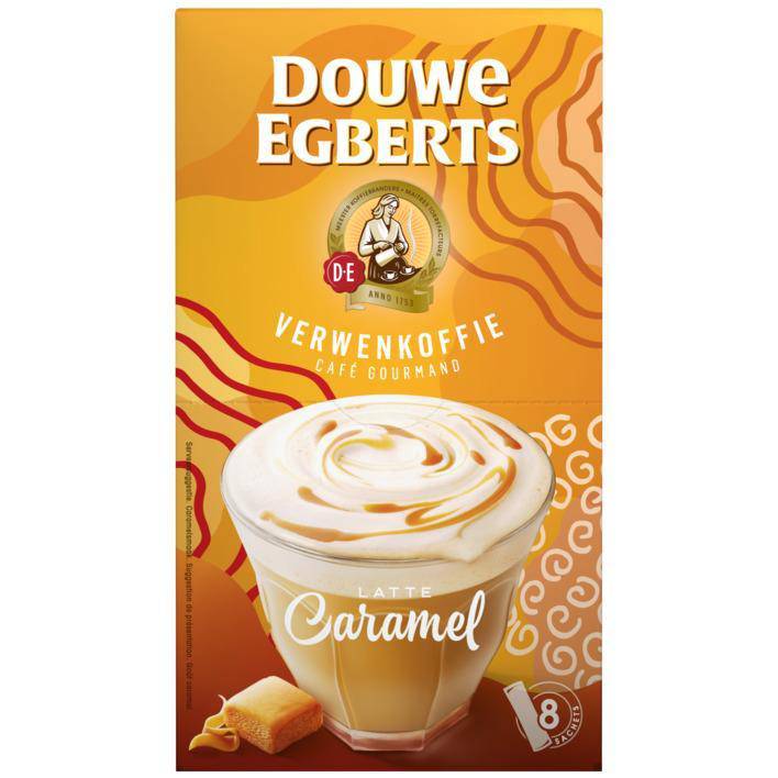 Microcomputer Lima Menagerry Douwe Egberts Verwenkoffie Latte Caramel Instant Coffee | Pantry