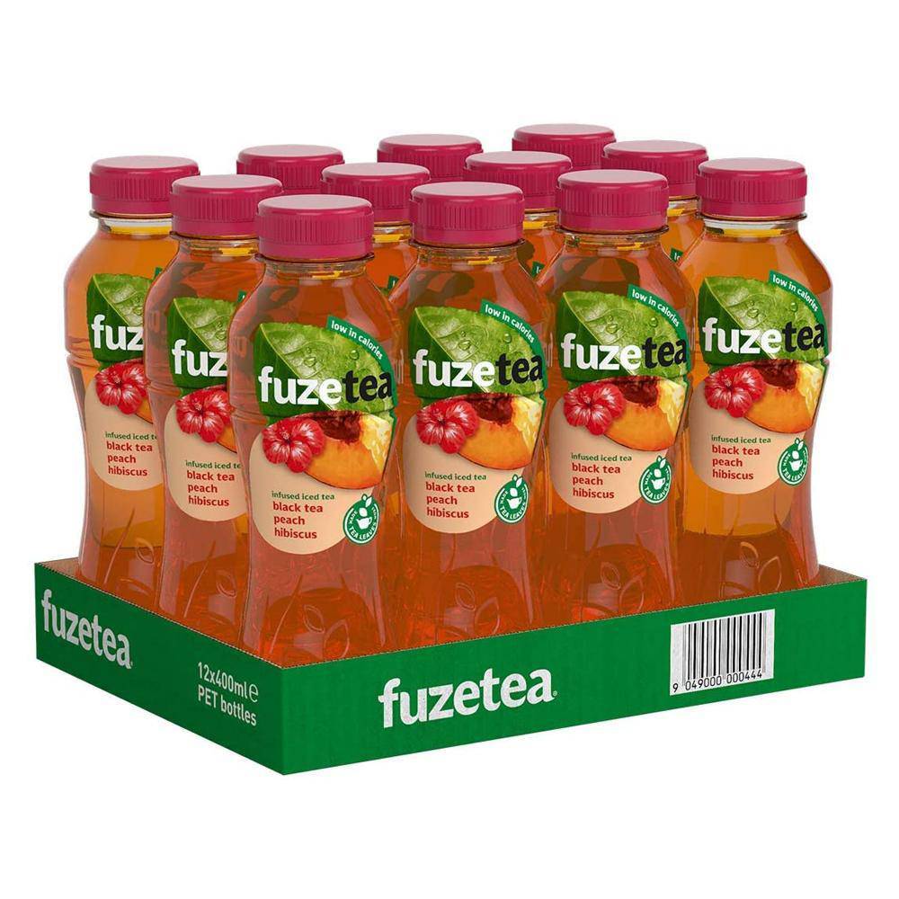 Fuzetea Black Iced Tea Peach Hibiscus Tea in Plastic Bottle. Fuze Tea is  Brand Owned by Coca-Cola Company Editorial Photography - Image of drink,  coca: 115835412
