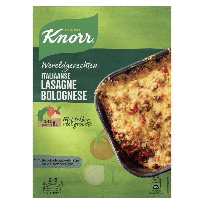 Knorr Dishes Lasagne Bolognese Pantry