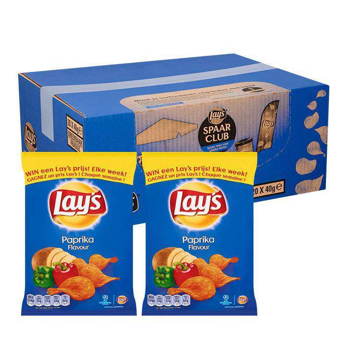verzonden kern Attent Lay's Paprika Chips | Pantry