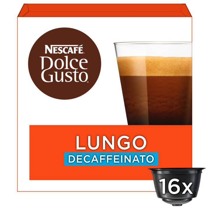 leg uit vervaldatum Onderscheiden Nescafé Dolce Gusto Lungo Decaffeinato Coffee Cup | Pantry