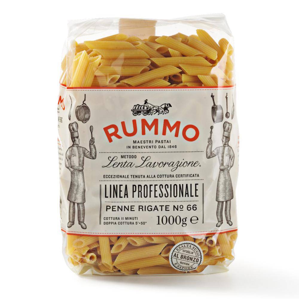 Rummo Mezze Penne Rigate No. 28 XL - Authentic Italian Pasta