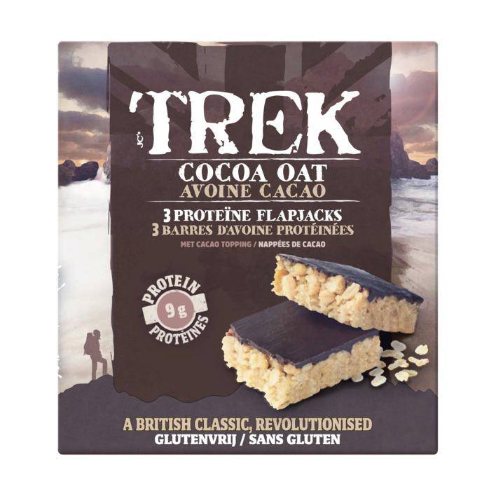 trek bar cocoa oat calories