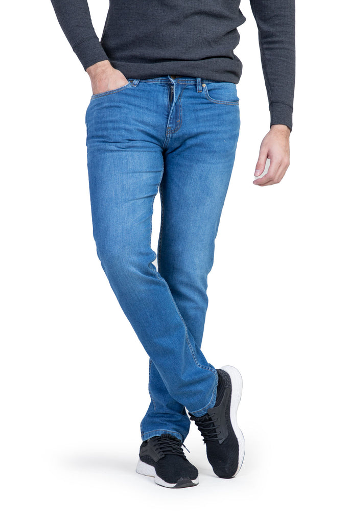 Jockey® Smart Fit Stretch Denim Jeans - Indigo Blue – Jockey Pakistan