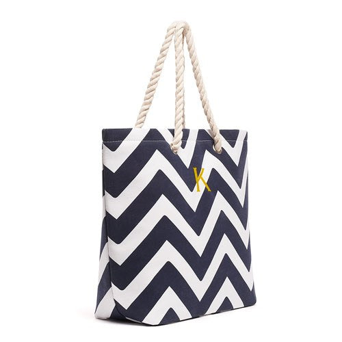 chevron tote bag