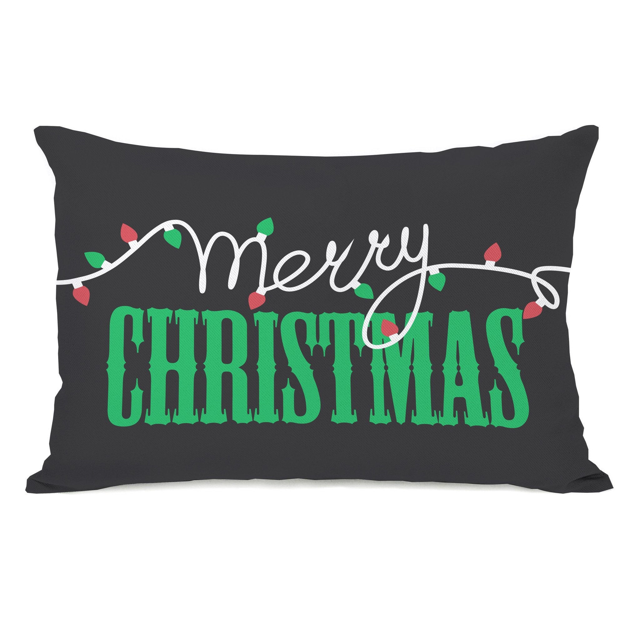 christmas lumbar throw pillows