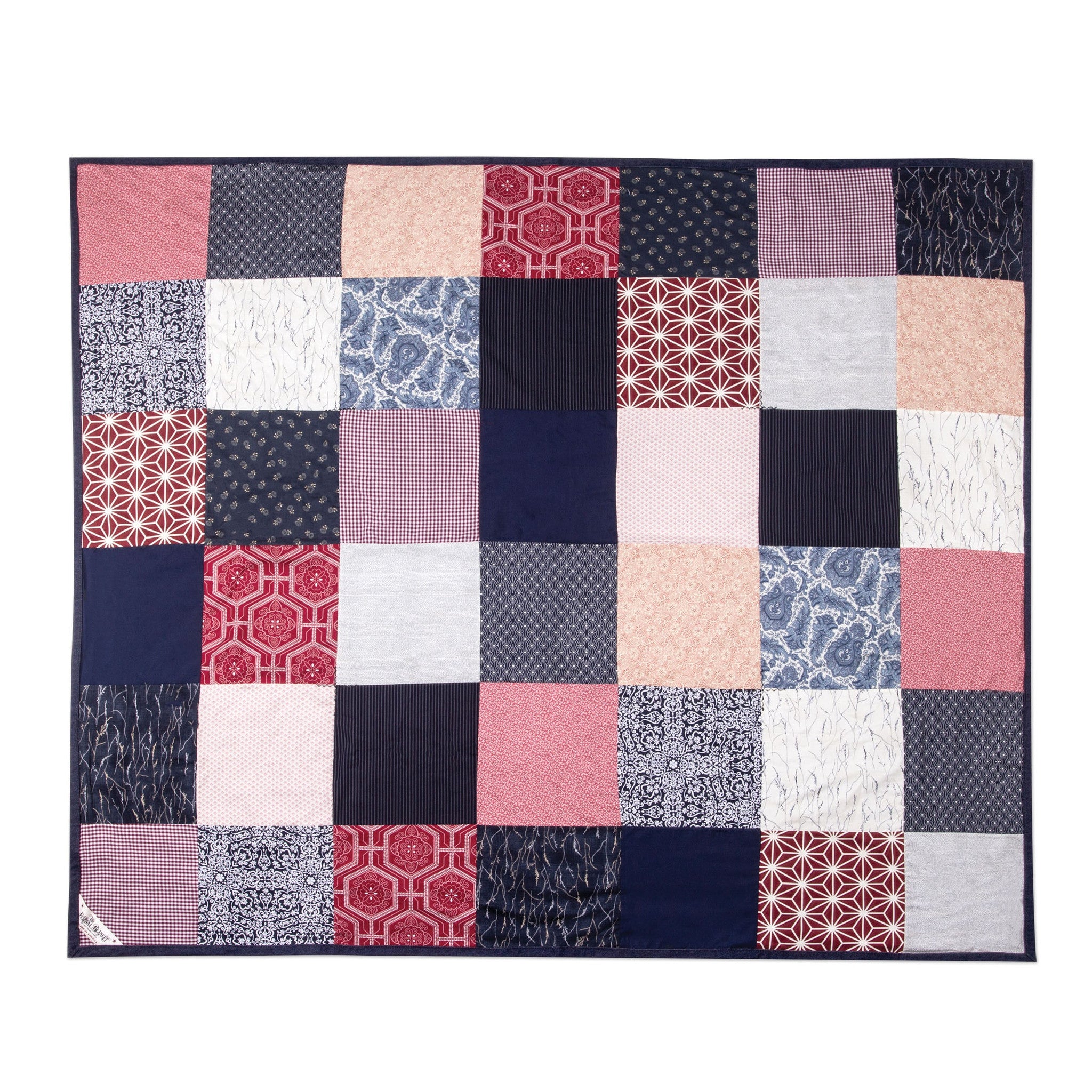 patchwork picnic blanket