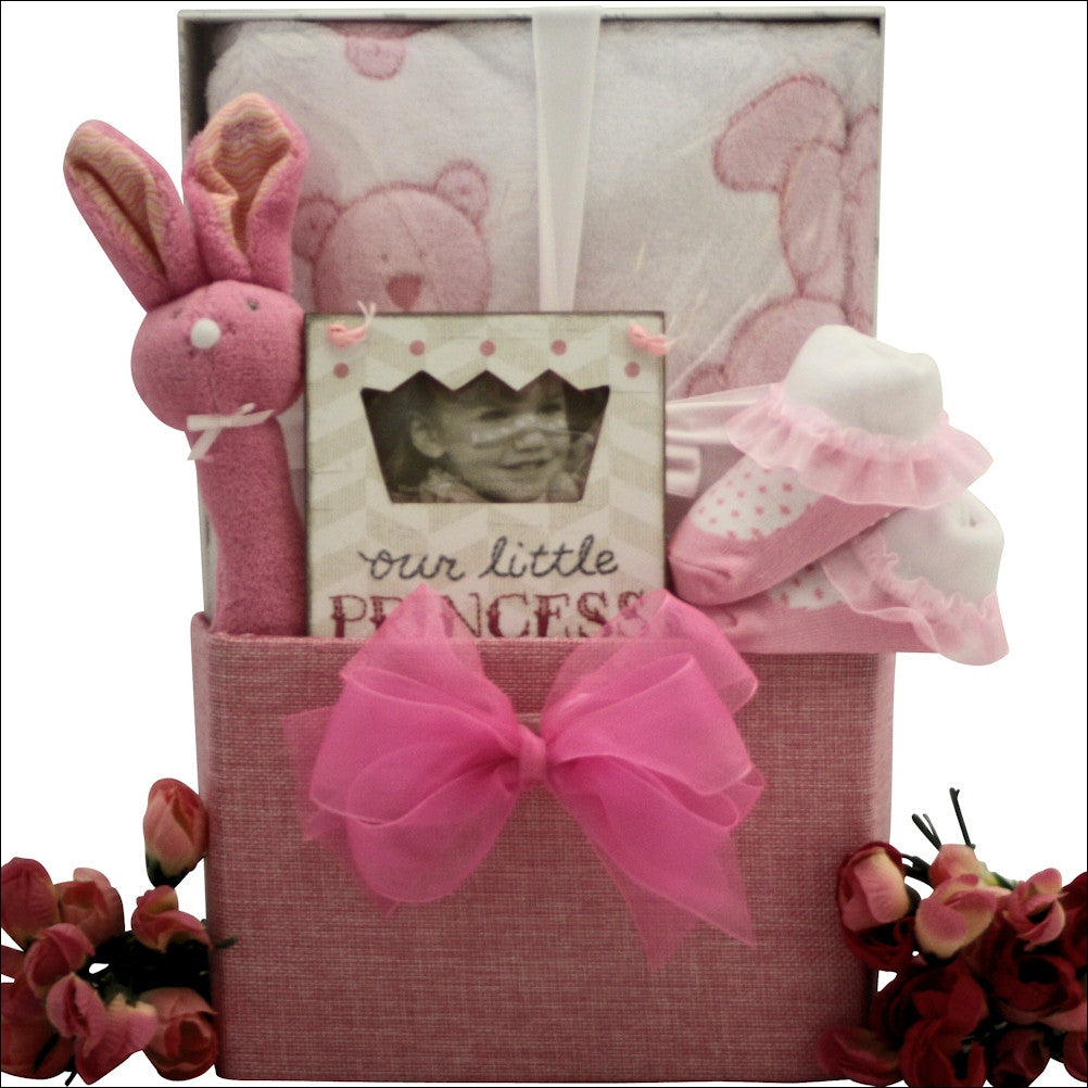 It's A Girl Baby Girl Gift Basket