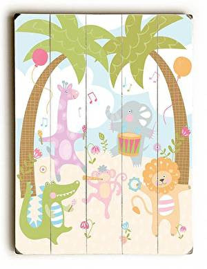 Jungle Party II Wood Sign - Premier Home & Gifts