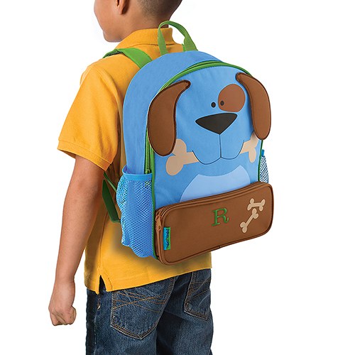 blue dog backpack