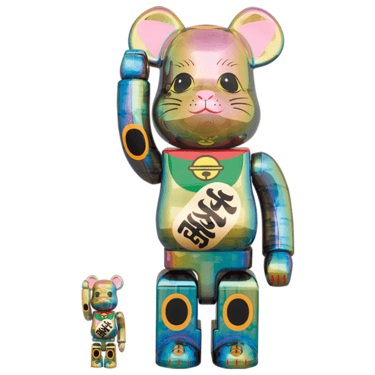 招き猫金運黒メッキ400% & 100% / 1000% Be@rBrick – CRA5Y SHOP