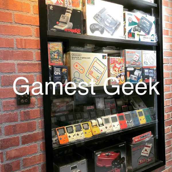 Our retro games display cabinet, consisting classic old games and consoles from Nintendo, Sega and PlayStation.