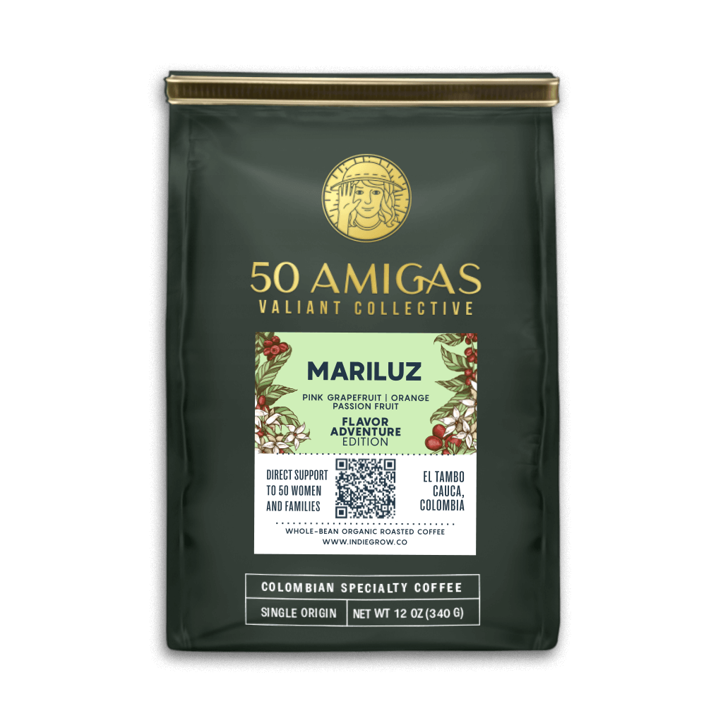 50 Amigas Mariluz Coffee Organic Direct Trade Single Origin Colombia –  Indiegrow | Wegrou SAS