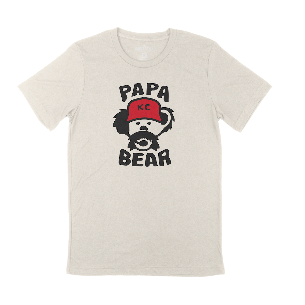 Expliciet mooi Concentratie Papa Bear KC T-Shirt | The Kansas City Clothing Co.